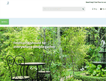 Tablet Screenshot of fountainseverywhere.com